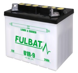 Akumulator FULBAT U1R-9 (suchy, obsługowy, kwas w zestawie)