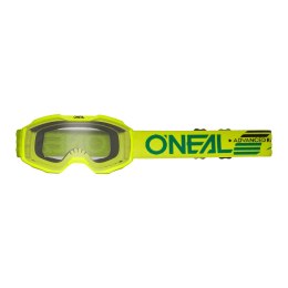 B-10 Youth Gogle SOLID neon yel - clear