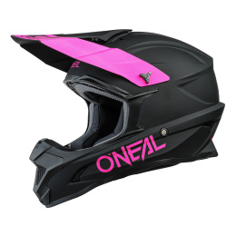 1SRS Youth Kask SOLID blk/pink