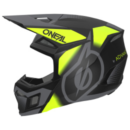 3SRS Kask VISION blk/neon yel/gray