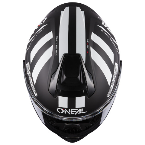 CHALLENGER Kask WARHAWK blk/whi/red