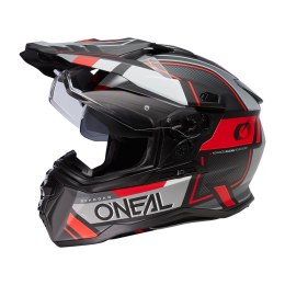 D-SRS Kask SQUARE blk/gray/red
