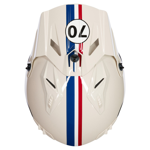 VOLT Kask HERBIE whi/red/blue