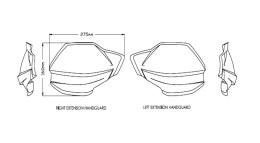 Poszerzenie handbarów PUIG do Ducati Multistrada V4 20-23