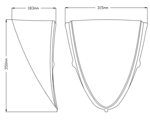 Szyba wyścigowa PUIG do Aprilia RSV E5 21-23