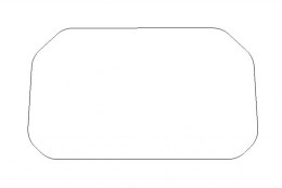 Osłona wyświetlacza do Honda CB750 Hornet / XL750 Transalp