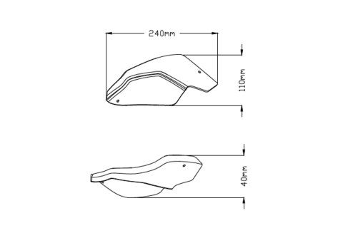 Poszerzenie handbarów PUIG do KTM 790 / 890 Adventure