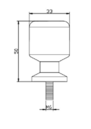 Slidery wahacza PUIG do motocykli Aprilia / Yamaha (M6)
