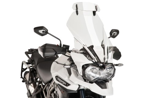 Regulowany deflektor PUIG do szyb i owiewek 31x10 cm (clip-on)