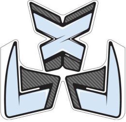 Tankpad PUIG Extreme do Kawasaki ER-6N 12-16 (trzyczęściowy)