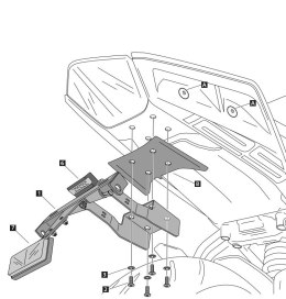 Fender eliminator PUIG do KTM Duke 125 / 390 17-23