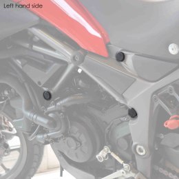Zaślepki ramy PUIG do Ducati Multistrada 1200/S 15-21