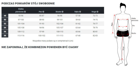 Kombinezon 4SR RR Evo III Ellison 58