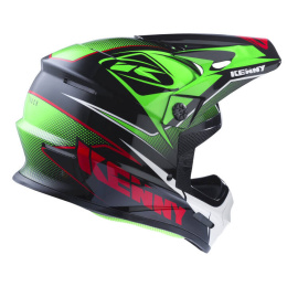 KENNY KASK TRACK GREEN BLACK RED