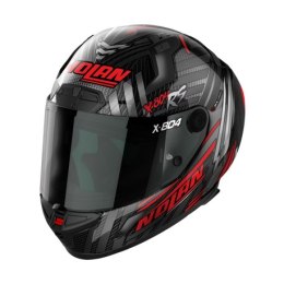 X-804 RS ULTRA CARBON RED CHROME SILVER 18