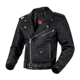 KURTKA SKÓRZANA OZONE RAMONES BLACK 7XL