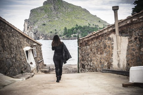 SPODNIE JEANS OZONE AGNESS II LADY WASHED BLACK