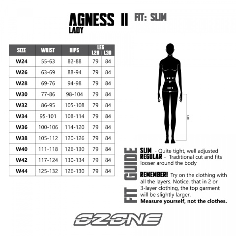 SPODNIE JEANS OZONE AGNESS II LADY WASHED BLACK