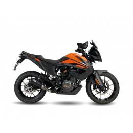 Tłumik IXIL KTM 390 ADVENTURE 20-21, typ RB (waga 900 Gr., długość 230 mm., materiał Inox AISI304, kolor Black painted) SLIP ON
