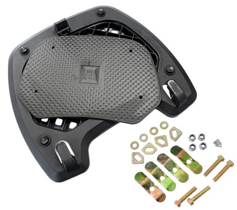 Kufer Moretti, MR-888, 35l, czarny, czerwony odblask