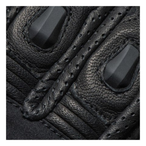 RĘKAWICE SKÓRZANO-TEKSTYLNE RACER PREDATOR 2 BLACK