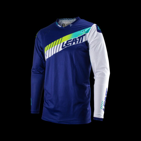 KOSZULKA MOTO 4.5 LITE JERSEY BLUE KOLOR GRANATOWY/BIAŁY ROZMIAR XL