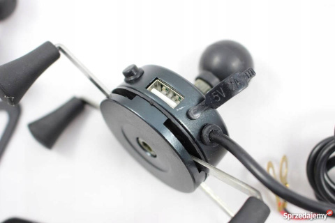 Uchwyt do telefonu Leoshi pod lusterko USB X-Grip