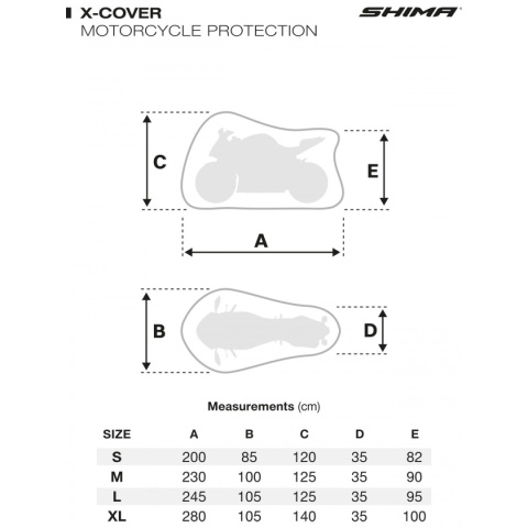 SHIMA X-COVER SOLO BLK S