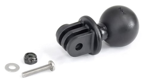 RAM-B-272-GOP1U Uchwyt do kamer GoPro HD HERO, HD HERO2, HERO3, HERO4, HD HERO 960 montowany do uchwytu lusterka w motocyklu