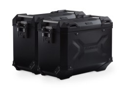 ZESTAW KUFRÓW BOCZNYCH TRAX ADV I STELAŻY SW-MOTECH 45/45 L BMW R 1300 GS (23-) BLACK