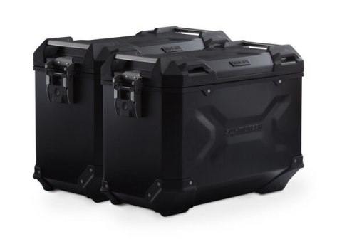 ZESTAW KUFRÓW BOCZNYCH TRAX ADV I STELAŻY SW-MOTECH 45/45 L BMW R 1300 GS (23-) BLACK