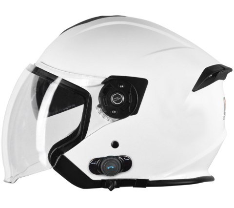 Kask ORIGINE PALIO 2.0 + BT SOLID white gloss M