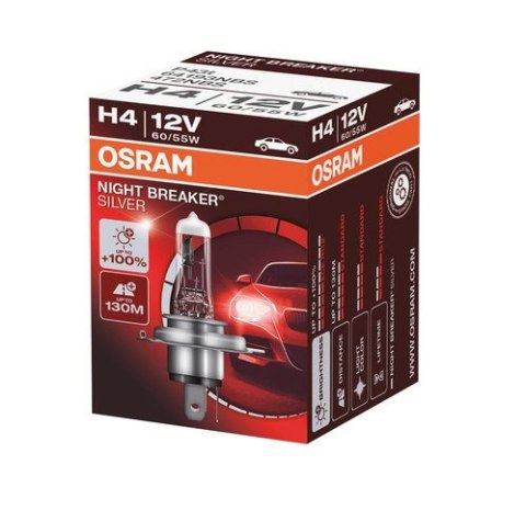 O64193NBS Żarówka H4 OSRAM Night Breaker Silver 60/55W
