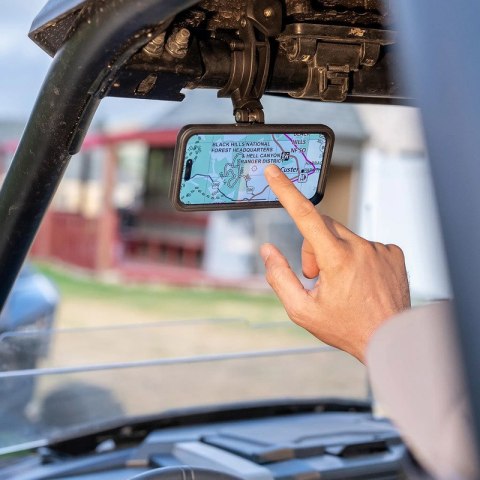 UCHWYT SAMOCHODOWY NA TELEFON SP CONNECT ROLL CAGE MOUNT 3D SPC+ MAG BLACK