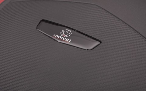 Kufer Moretti, MR-707, 30l, czarny, czerwony odblask