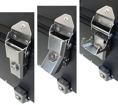 Kufer Moretti tylny czarny BOX 56L