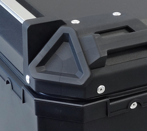 Kufer Moretti tylny czarny BOX 56L