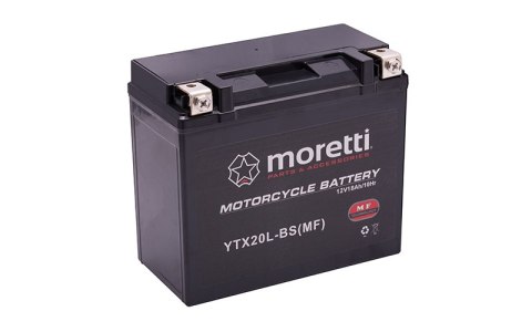 Akumulator Moretti AGM (Gel) MTX20L-BS