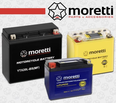 Akumulator Moretti AGM (Gel) MTX9-BS