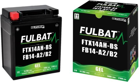 Akumulator FULBAT YB14-A2 YB14-B2 YTX14AH-BS (12N14-4A) (Żelowy, bezobsługowy)