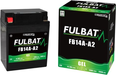 Akumulator FULBAT YB14A-A2 (Żelowy, bezobsługowy)