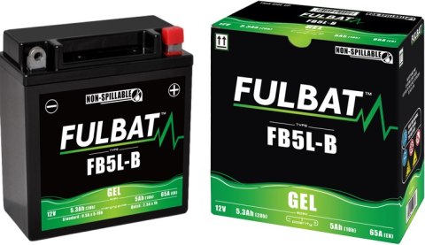 Akumulator FULBAT YB5L-B (Żelowy, bezobsługowy)