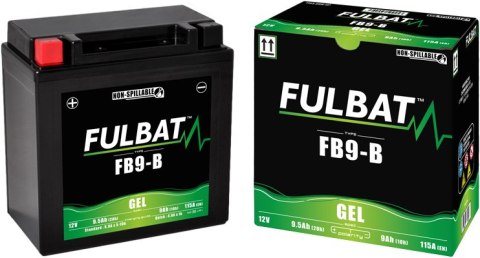 Akumulator FULBAT YB9-B (12N9-4B-1) (Żelowy, bezobsługowy)