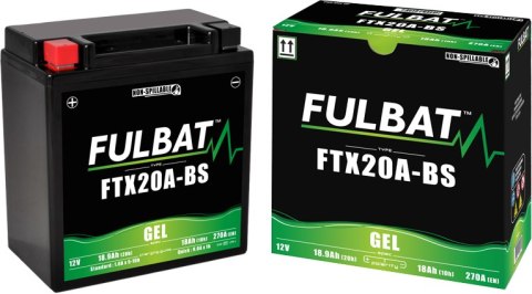 Akumulator FULBAT YTX20A-BS (Żelowy, bezobsługowy)