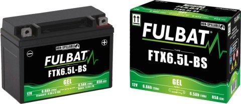 Akumulator FULBAT YTZ6,5L-BS (Żelowy, bezobsługowy)
