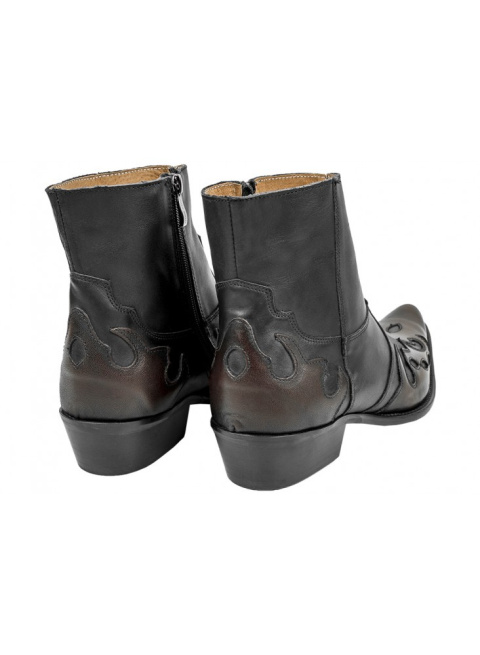 Kowbojki Raceboots motocyklowe WEST (wiśnia)