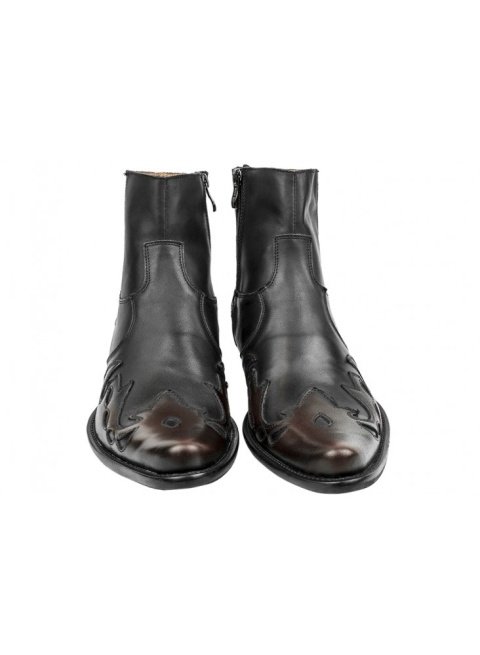 Kowbojki Raceboots motocyklowe WEST (wiśnia)