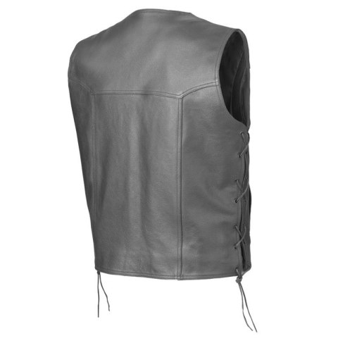 Kamizelka motocyklowa skórzana męska BUSE czarna 104690