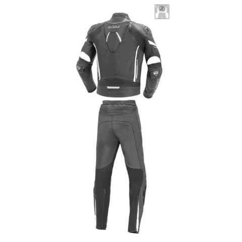 Kombinezon motocyklowy męski BUSE Imola czarno-biały 102500
