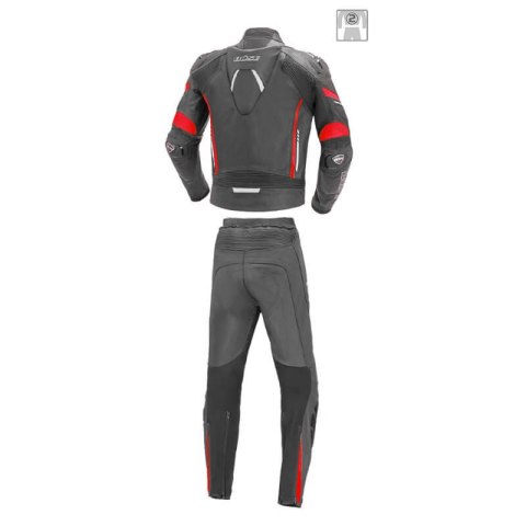 Kombinezon motocyklowy męski BUSE Imola czarno-czerwony 102502